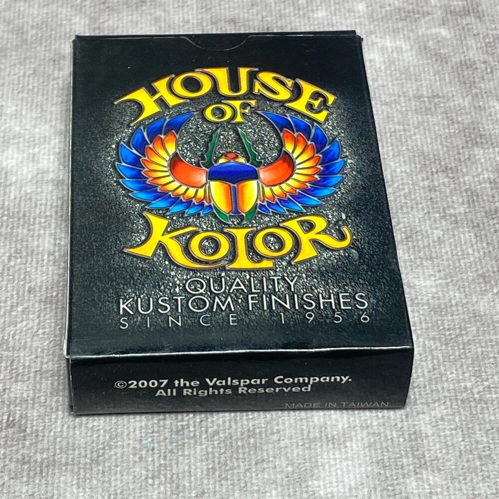 House Of Kolor Playing Card Deck Kustom Finishes Collectible Poker Cards 2007